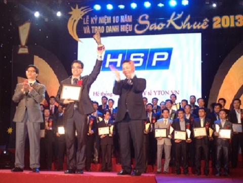 Sao Khuê 2014 chỉ có một sản phẩm được xếp hạng 5 sao