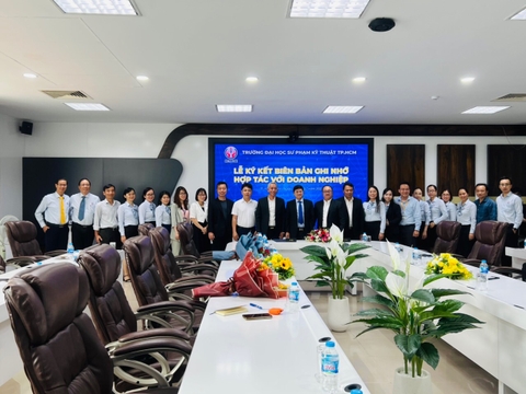Lễ ký kết biên bản ghi nhớ hợp tác VECOM và Đại học Sư Phạm Kỹ thuật TP HCM (HCMUTE)