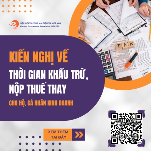 Kiến nghị về thời gian khấu trừ thuế, nộp thuế thay cho hộ, cá nhân kinh doanh