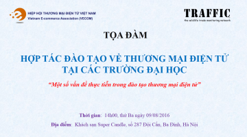 Hợp tác đào tạo về thương mại điện tử tại các trường đại học