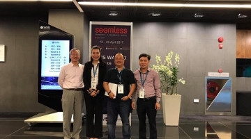 Hơn 20 đại biểu từ Việt Nam là hội viên của VECOM tham dự sự kiện SEAMLESS ASIA 2017