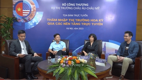 Thâm nhập sâu vào thị trường Hoa Kỳ qua các nền tảng trực tuyến