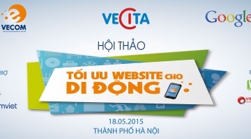 Hội thảo “Tối ưu website cho di động” tại bốn thành phố lớn