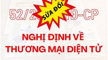 Mời tham dự Hội thảo đóng góp ý kiến xây dựng Nghị định sửa đổi, bổ sung một số điều của Nghị định 52/2013/NĐ-CP lần 2