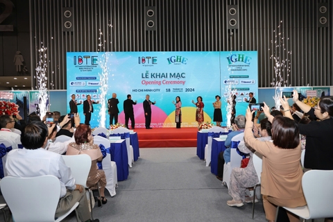 KHAI MẠC TRIỂN LÃM QUỐC TẾ ĐỒ CHƠI & SẢN PHẨM TRẺ EM VIỆT NAM (IBTE 2024) VÀ TRIỂN LÃM QUỐC TẾ QUÀ TẶNG VÀ ĐỒ GIA DỤNG VIỆT NAM (IGHE 2024)