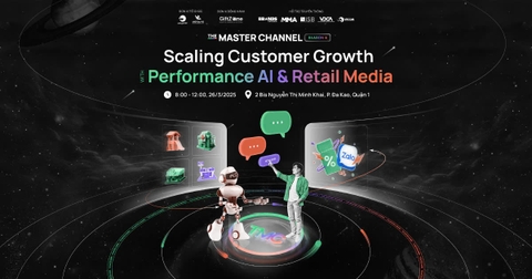 Sự kiện “The Master Channel - Season 6: Scaling Customer Growth with Performance AI & Retail Media”