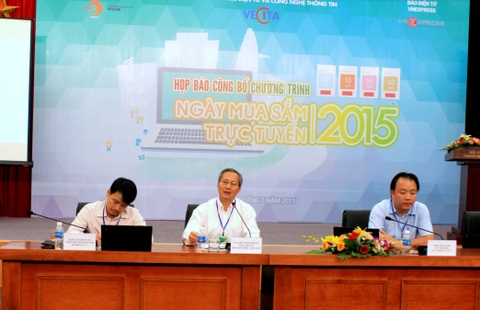 Press Conference to Announce Online Shopping Day Program 2015