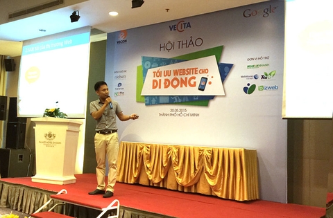 Workshop on Optimizing Websites for Mobile in Ho Chi Minh City on May 20, 2015