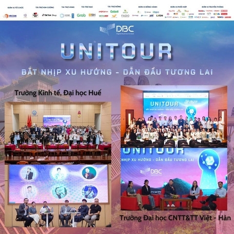 Unitour 2024  at Hue College of Economics and Vietnam – Korea University of Information and Communications Technology, Da Nang University
