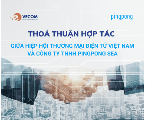 Signing Ceremony of Cooperation Agreement between VECOM and PingPong Sea Co., Ltd