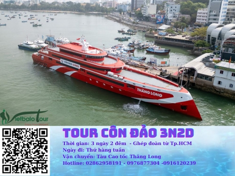 Tour Sài Gòn - Côn Đảo 3N2D - Đi Tàu cao tốc Từ Sài Gòn