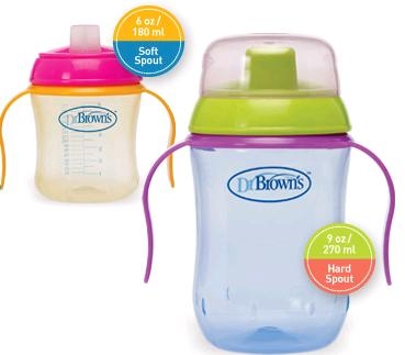 Ca tập uống nước tiện dụng Dr.Brown's. Ca tập uống nước tiện dụng Dr.Brown's.