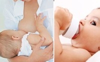 Những lợi ích và lưu ý khi cho con bú mẹ và bú bình Những lợi ích và lưu ý khi cho con bú mẹ và bú bình