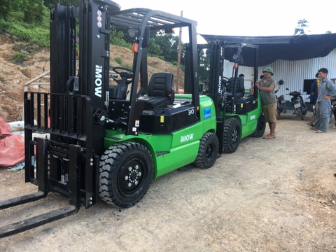 Chi tiết quá trình bảo dưỡng xe nâng mới EP