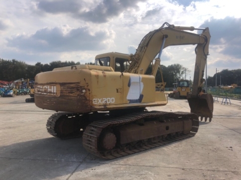 Máy xúc đào hitachi EX200-3- 79549 đường búa nguyên bản