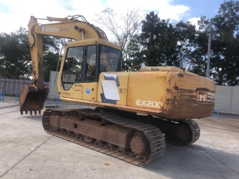 Máy xúc đào hitachi EX200-3- 79549 đường búa nguyên bản