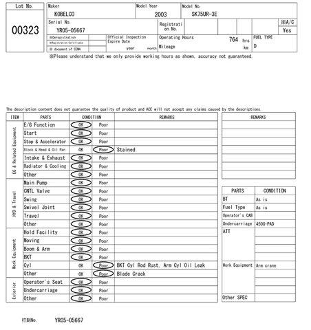 Kobelco SK75UR-3E-05667