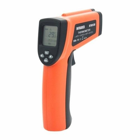 Súng Đo Nhiệt Độ 1300 Độ, 2 Tia Laser Total Meter DT8013H