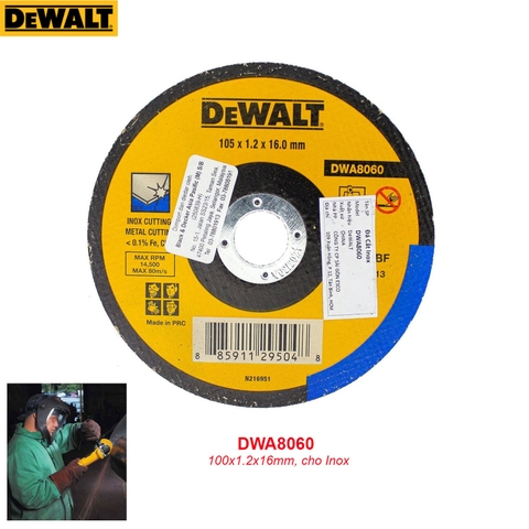 Đá cắt Inox DeWalt DWA8060