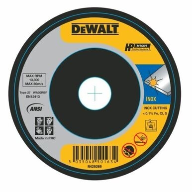 Đá cắt Inox 100mm DeWalt DWA4520SIA-AE