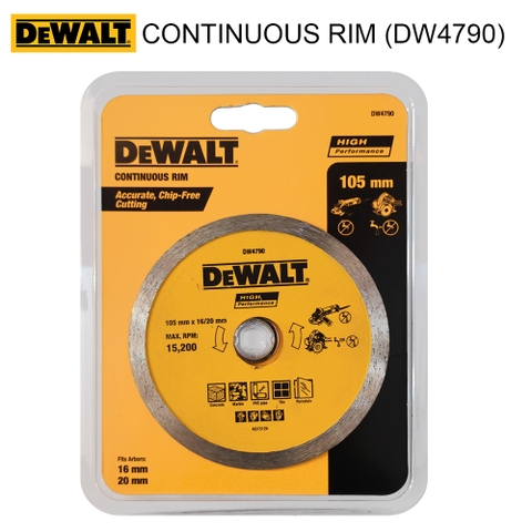 Đĩa cắt gạch phủ kim cương Dewalt DW4790-B1