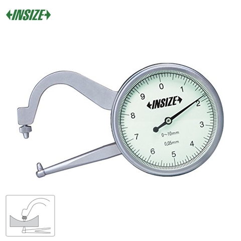 Đồng hồ đo độ dày Insize 2862-101