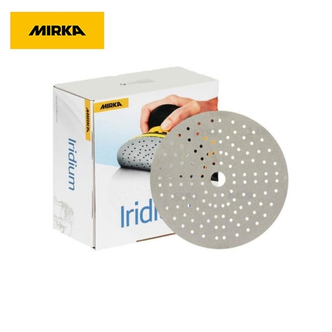 Giấy Nhám Tròn Có Lỗ MIRKA IRIDIUM