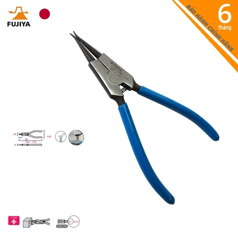 Kìm mở phe ngoài mũi thẳng Fujiya FSS-175 175mm