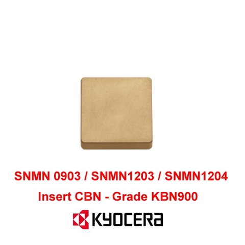 Mảnh Dao Tiện CBN Kyocera SNMN0903-SNMN1203-SNMN1204 (KBN900)