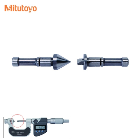 Mitutoyo 126-810 Đầu đo hệ Anh 55 độ cho Panme đo ren