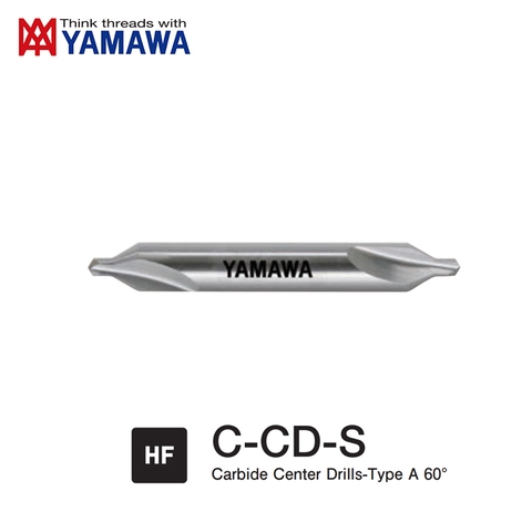Mũi Khoan Tâm C-CD-S Yamawa phủ Carbide Loại A 60 độ
