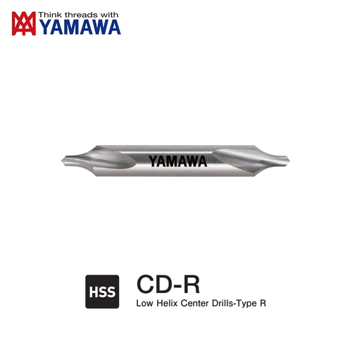 Mũi Khoan Tâm CD-R Yamawa Độ Xoắn Thấp Type R