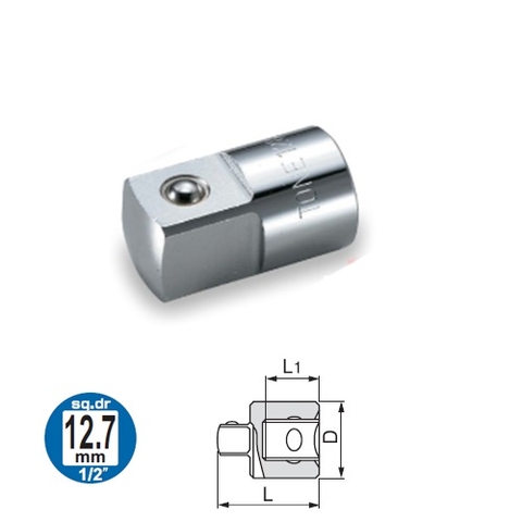 Tone 128 - Đầu chuyển 12.7mm ra đầu 19mm