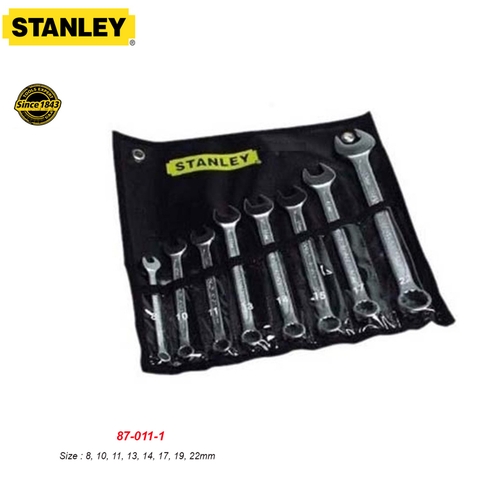 Bộ cờ lê vòng miệng 8~22mm Stanley 87-011-1