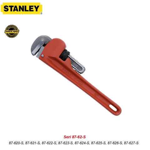 Mỏ lết răng Stanley Seri 87-62-S thân thép