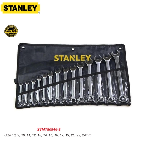 Bộ cờ lê vòng miệng 8~24mm Stanley STMT80946-8