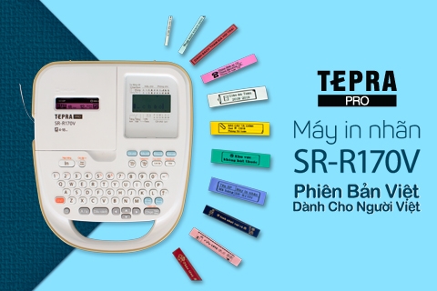 Tepra PRO SR-R170V Label Printer