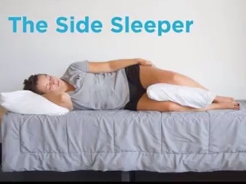 Ba tư thế ngủ cho người bị đau lưng dưới