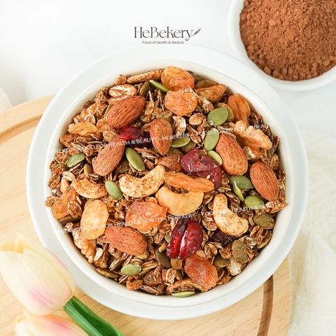 Granola Truly Healthy Hebekery Chocolate