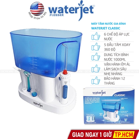 Máy Tăm Nước Gia Đình Waterjet Flosser Classic