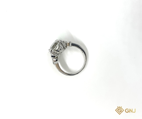 Nhẫn bạc 925 đính đá Topaz