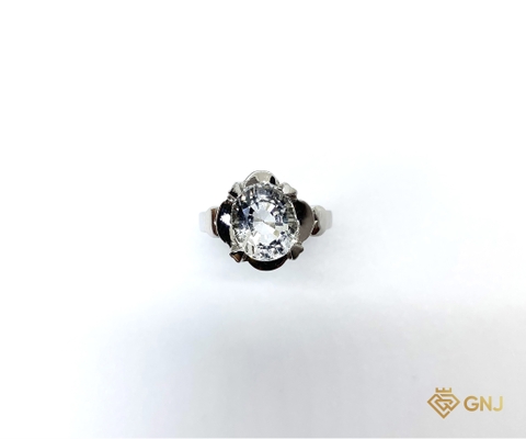 Nhẫn bạc 925 đính đá Topaz