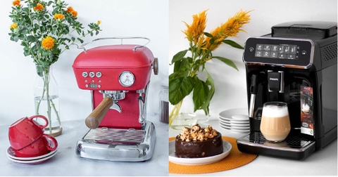 Chọn máy pha cà phê tự động, bán tự động hay viên nén dùng trong gia đình