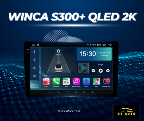 Màn Hình DVD Android Winca S300+ QLED 2K