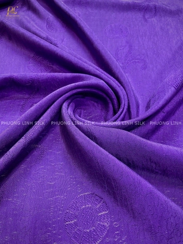 LỤA VÂN CỔ TRUYỀN CHẤT LIỆU 100% TƠ TẰM DỆT HOA VĂN - KHỔ 80CM