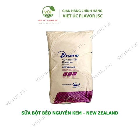 Sữa Bột Béo Nguyên Kem New Zealand