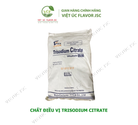 Chất Điều Vị Sodium Citrate (C6H5Na3O7)