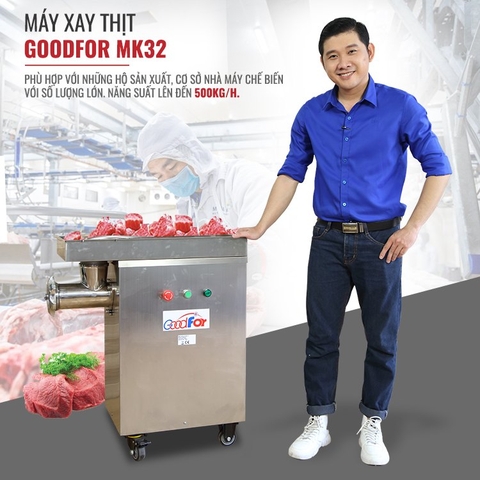 Máy xay thịt công nghiệp MK 32 iNox 304