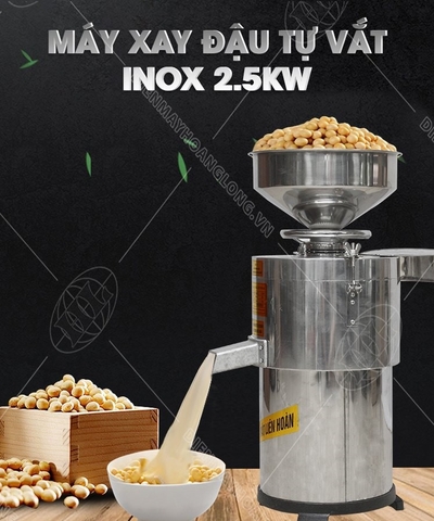 Máy xay đậu vắt inox MQ 2.5kw F125A