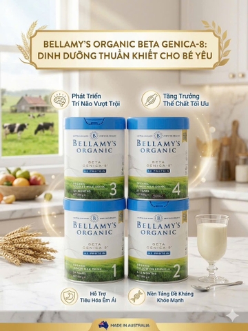 Sữa Bellamy’s Organic ( Đạm A2) 800g - Số 3